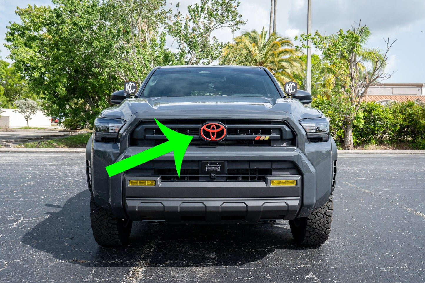 Front OEM Cover Overlays - *2024+ Tacoma / *2025+ 4Runner