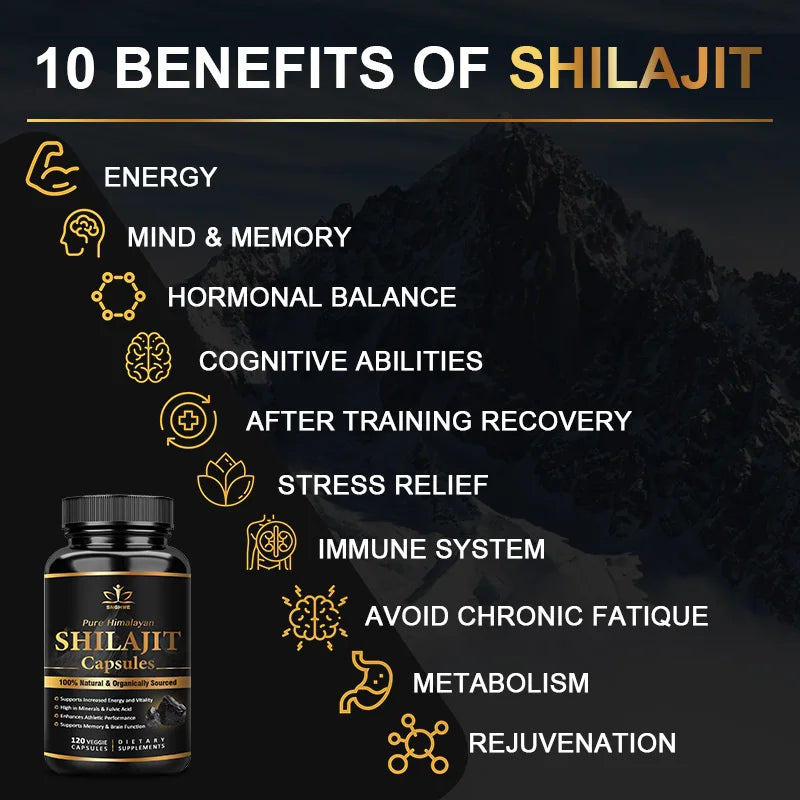 Pure Himalayan Shilajit Capsule Original