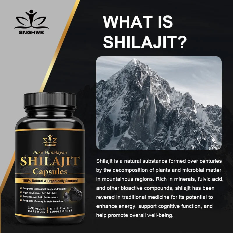 Pure Himalayan Shilajit Capsule Original
