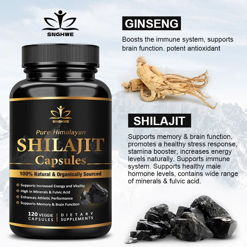 Pure Himalayan Shilajit Capsule Original