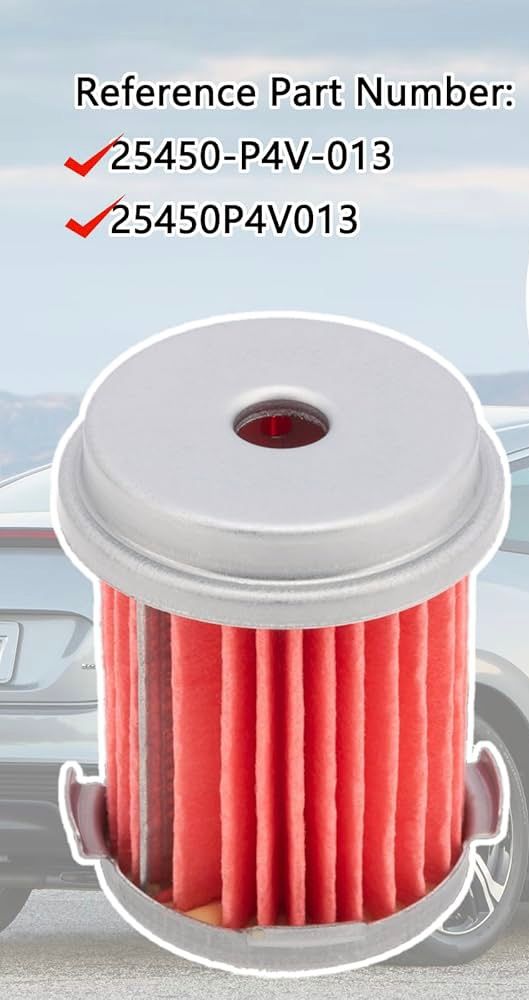 Side view of Honda Engine Oil Filter Part 15400-PLM-A02